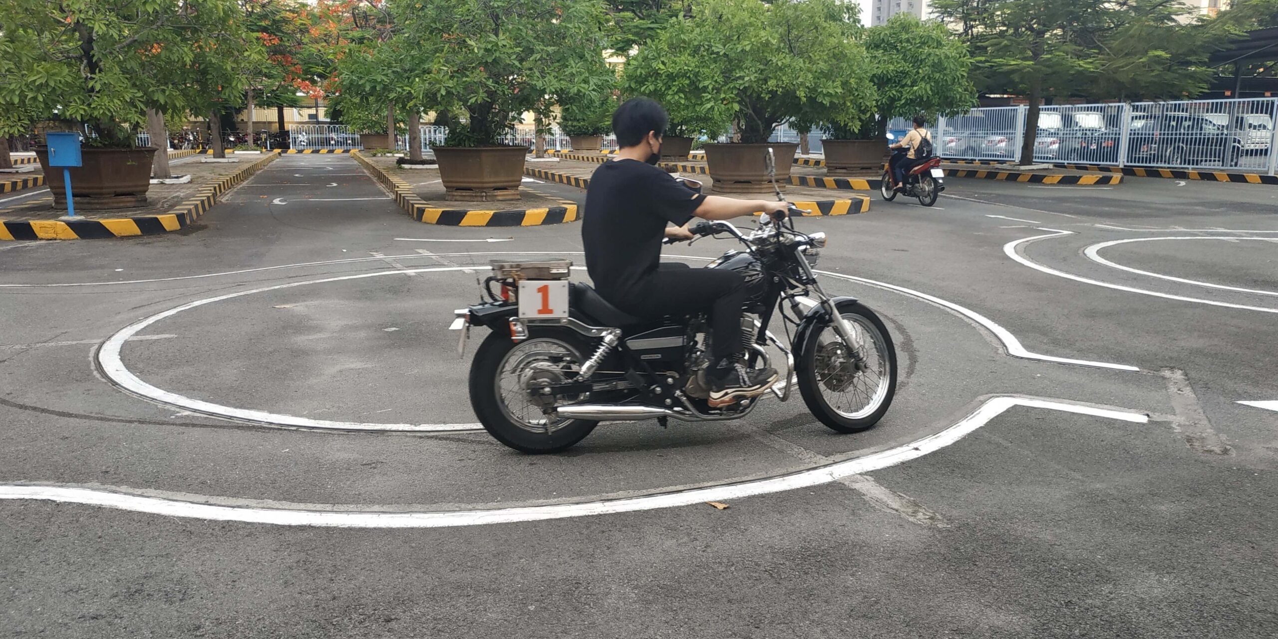 Sân tập lái xe máy Gò Vấp